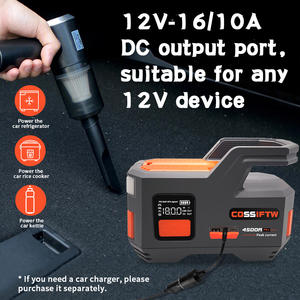 Démarreur de <span class=keywords><strong>voiture</strong></span> portable 20000mAh, batterie externe 4500A <span class=keywords><strong>avec</strong></span> compresseur d'air 150 PSI, dispositif de démarrage de <span class=keywords><strong>voiture</strong></span> pour essence et <span class=keywords><strong>diesel</strong></span> 8.5L/6.0L - Product Image 6