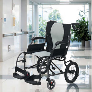 Fauteuil roulant manuel RAFU RF6005A avec accoudoirs réglables en hauteur Roues arrière à dégagement rapide Repose-jambes amovibles - Product Image 2