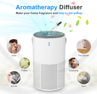 Penjernih Udara Rumah Pabrik Filter HEPA Ultra Senyap Kontrol Cerdas Sensor Kualitas Udara untuk Hewan Peliharaan Debu Kustom Produsen OEM