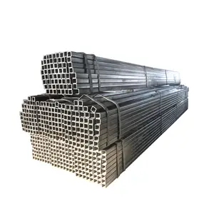 Tubos de aço quadrados e retangulares de aço carbono a36, seção oca, fornecedor de tubos de aço quadrados