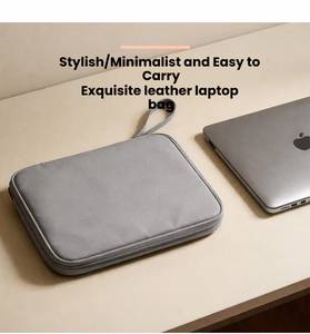 Housse de tablette minimaliste en cuir PU avec petite sangle de poignet, <span class=keywords><strong>pochette</strong></span> intérieure en coton perlé, sac de protection portable 10,9 pouces pour tablette <span class=keywords><strong>iPad</strong></span> - Product Image 3