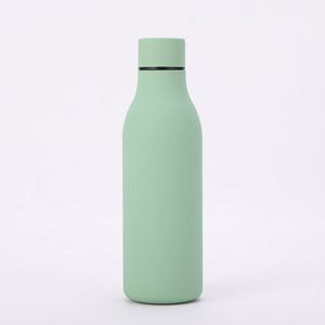 350ml 500ml 650ml Small Mouth Stainless <b>Bottle</b> with Silicone Handle, Vacuum Insulated Cup for Sports, Car and Outdoor Use - Product Image 2