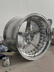 ล้อแม็กซ์ Drag Wheel 15X8 5X114.3 ET-6 ขัดเงาด้วยมือทั้งหมด Race Master Autodrag Convo Pro Street Pro Drag Star - Product Image 2