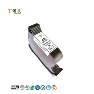Chinamate B3F58A Cartouche D'encre pour hp 2580 Noir Solvant Carte À Puce Cartouche D'impression B3F58B 2570 TIJ2.5 45 2580 Cartouches À Jet D'encre - Product Image 1
