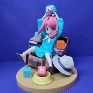 Figura de Anime SPY FAMILY de 16CM, modelo sentado de dibujos animados, figura de acción de PVC para niños bonitos, regalo de estatua - Product Image 4