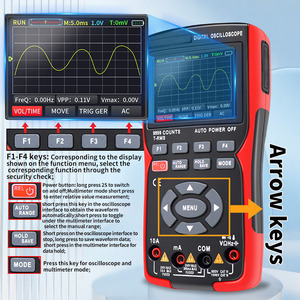 Osciloscopio digital portátil ZT-703S, multímetro de alta precisión ZT-702S, osciloscopio digital inteligente anti-quemaduras ZT-701 - Product Image 5
