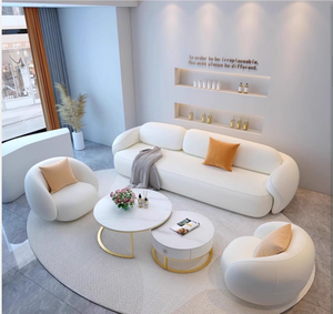 C-förmiges Wohnzimmer-Schnittsofa-Set – Moderne Luxus-Sofamöbel - Product Image 5