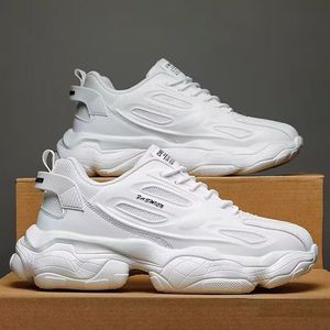 Baskets d'été respirantes en maille pour hommes, nouveau style coréen, polyvalentes, décontractées, pour la course et la marche, avec talon compensé - Product Image 2