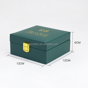 Cajas de madera y bambú de lujo para reloj de perfume, joyería, aceite esencial, cosmético, caja de cuero MDF vacía - Product Image 6