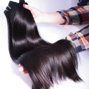 Super doppelt gezeichnetes menschliches Haar hochwertiges rohes unverarbeitetes vietnam esisches Haar, Großhandel Schneller Versand nach Nigeria Lagos Haar