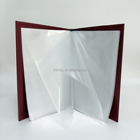 Carpeta de Archivos de Cuero PU Personalizada, Impermeable y Duradera para Organizador de Documentos de Oficina, Carpetas de Archivos de Papel A4