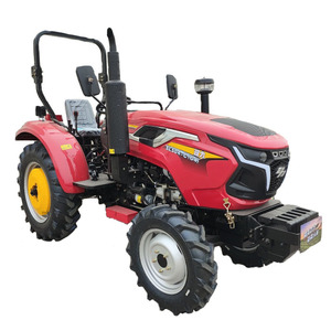 Matériel agricole, tracteur à roues 50 CV 4x4, avec auvent, 540/760 8F+2R, tracteurs pour usage en jardin - Product Image 1