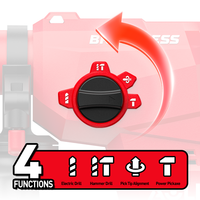 Marteau perforateur rotatif sans fil 21V SDS-Plus léger, de qualité industrielle, alimenté par batterie, idéal pour les applications de perçage – Nouveauté été, vente flash
