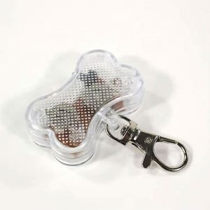 Collar de Seguridad para Mascotas con Alarma y Luz Intermitente en Forma de Hueso, Correa Nocturna para Perros, Luz LED para Perros - Product Image 3
