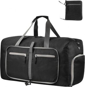 Échantillon gratuit Sac de voyage pour femme et homme avec compartiment à chaussures, sac de voyage multi-poches, sac de voyage pour la nuit, grand sac fourre-tout pliable, sac de week-end - Product Image 1