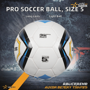 ลูกฟุตบอล MELSFIT SPORTS สำหรับผู้ใหญ่ ระดับมืออาชีพ  รับสกรีนโลโก้ สำหรับฝึกซ้อม กีฬา ความบันเทิง  สำหรับเด็ก  แข่งขัน  ผลิตจากวัสดุ PU เป็นมิตรต่อสิ่งแวดล้อม - Product Image 2