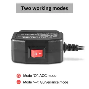 12V/3A OBD2 To USB Type-C Port Power Adapter OBDII Charging Cable With Switch Button For Car Dash Cam GPS Tablet E-dog Phone