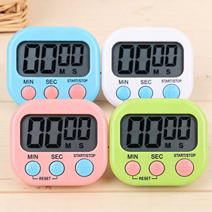 นาฬิกา<span class=keywords><strong>จับเวลา</strong></span>แบบดิจิตอล พกพาได้ หน้าจอ LCD พลาสติก แม่เหล็ก ตั้งเวลา<span class=keywords><strong>ถอยหลัง</strong></span> นาฬิกา<span class=keywords><strong>จับเวลา</strong></span>อิเล็กทรอนิกส์ สำหรับทำอาหาร นักเรียน พร้อมเสียงเตือนดัง จัดการเวลาได้ - Product Image 3