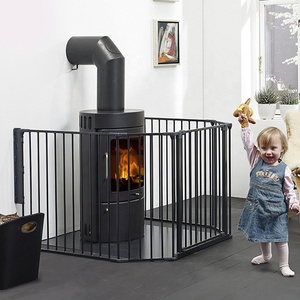 PRODIGY SG007 Parc de jeu rétractable intérieur 3 en 1, barrière de sécurité large, protection de cheminée, clôture de sécurité pour enfants - Product Image 6