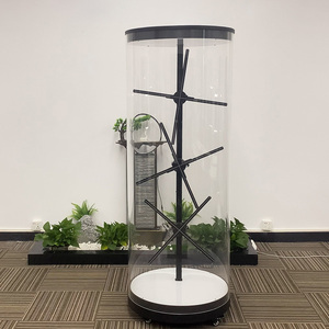 Bước vào tương lai với <span class=keywords><strong>3D</strong></span> Hologram Fan nối hình trụ tủ sáng tạo con người giải pháp thiết bị - Product Image 6