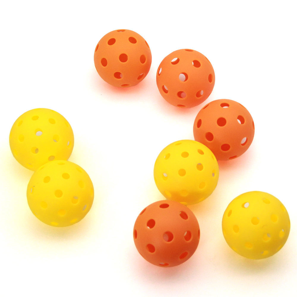 Professional 26/40-Hole Indoor Pickleball Training Equipment Eco-Friendly Lightweight Multicolor Design Durable Entertainment