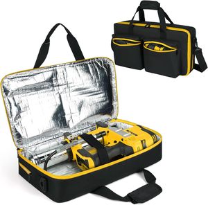 <span class=keywords><strong>Sac</strong></span> à <span class=keywords><strong>outils</strong></span> de remplacement pour pistolet à graisse, compatible avec DeWalt DCGG571B et <span class=keywords><strong>Milwaukee</strong></span> M18/M12, étui de rangement portable - Étui seul - Product Image 5