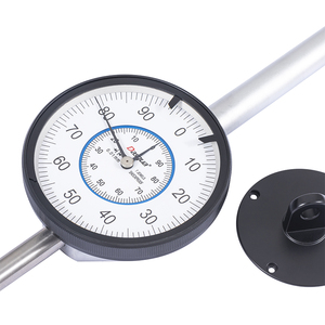 Dasuqa 0-100mm Large <b>Range</b> 0.01 Graduation Lug Back Jeweled Bearing Dial Indicator 5121-1220 0-100mm Dial Indicat - Product Image 2