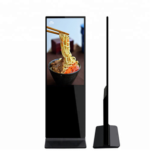 Vendita calda 43/55 pollici Touch Screen Display LCD verticale piano verticale in piedi per interni soluzione di Display pubblicitario interattivo - Product Image 1