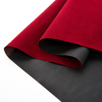 Tissu floqué en velours non tissé en gros pour la doublure inférieure des boîtes à bijoux, anti-moisissure, résistant aux plis, pour garçons et filles, OEM ODM