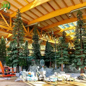 人工松の木カスタマイズ人工杉の木庭の風景装飾用人工木