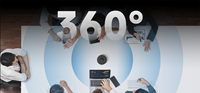 Microphone de conférence en cascade PoE, 6 micros, prise en charge à 360 degrés, câble USB Type-C de 3 mètres, vente en gros pour la visioconférence