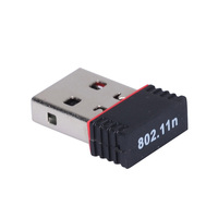 Vente en gros Prix usine Adaptateur USB Wi-Fi sans fil 802.11N 150M 7601 Dongle 802.11N compatible Windows USB2.0 Mini adaptateur Wi-Fi USB