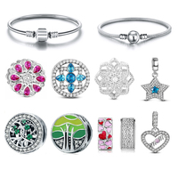Prix de gros pendentifs à breloques bricolage peuvent être personnalisés en argent sterling 925 bijoux fins haut de gamme