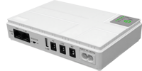 UPS Mini Portabel Baterai DC Cadangan 8800mah Mini UPS untuk Router Wifi Modem Kamera CCTV Rumah