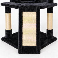 Arbre à chat compact avec griffoir pour appartement, vente en gros, produit phare