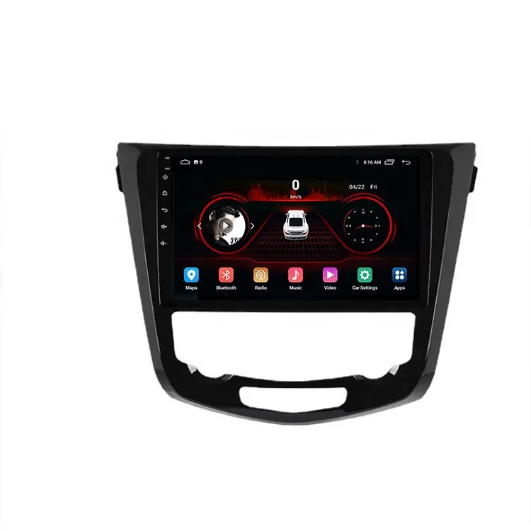 QLED 2 inch android multimedia player GPS system for Nissan Qashqai X-traiL 2014 2015 2016-2018 radio car android 12 1+16GB
