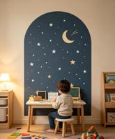 Autocollant mural magnétique auto-adhésif, autocollant magnétique amovible, tableau noir, design personnalisé, taille et couleur au choix pour la décoration de la maison et de la cuisine