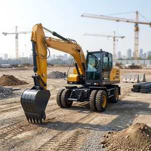 รถขุดล้อยาง XE155WGA ขนาด 15 ตัน พร้อมบุ้งกี๋ 0.65 คิวบิกเมตร เครื่องจักรก่อสร้างถนนทรงพลัง ลดราคาพิเศษ - Product Image 1