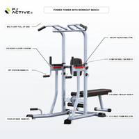 PINJIAN Barre de traction horizontale pour la maison, équipement de fitness intérieur multifonctionnel, barres parallèles de traction sportive