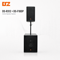 Système de sonorisation professionnel Line Array de 12 pouces avec caisson de basses de 18 pouces pour événements en direct, concerts et spectacles sur scène