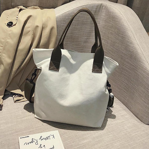 Nouvelle toile coréenne grande classe étudiante pour femmes <span class=keywords><strong>sac</strong></span> fourre-tout à main <span class=keywords><strong>sac</strong></span> à bandoulière - Product Image 3