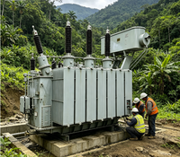 Rainbow SZ11-63000/35 3 Fazlı 35kV 63000kVA Ultra Büyük Yağlı Tip Saf Bakır Sargılı Yüklü Tepkili Anahtarlı 50/60Hz Trafo
