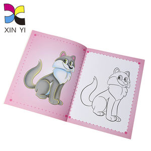 Services d'impression sur demande d'usine, services d'édition personnalisés, livres à couverture souple avec pelliculage brillant, livres <span class=keywords><strong>de</strong></span> coloriage pour enfants, livres <span class=keywords><strong>de</strong></span> <span class=keywords><strong>dessin</strong></span> pour enfants - Product Image 4