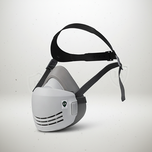<span class=keywords><strong>Respirator</strong></span> Setengah Wajah Silikon yang Dapat Digunakan Kembali, Anti Debu dan Gas, untuk Pertambangan, Pengelasan, Konstruksi, Bengkel, dengan Katup Pernafasan - Product Image 1