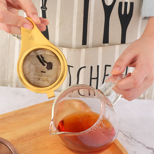 Accessori <span class=keywords><strong>da</strong></span> Cucina <span class=keywords><strong>Infusore</strong></span> per Tè in Acciaio Inox <span class=keywords><strong>con</strong></span> Tazza, Filtro a Sfera per Tè, Colino per Tè - Product Image 6