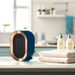 Quạt sưởi điện gốm 800w - 1200w, tích hợp chức năng PTC và thiết kế chống ẩm. Máy sưởi không gian di động mùa đông. - Product Image 6