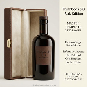Boîte à vin blanche de luxe pour une <span class=keywords><strong>bouteille</strong></span> avec fenêtre transparente, emballage cadeau en carton rigide - Product Image 1