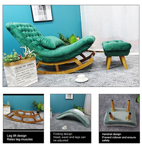 <strong>Rocking</strong> <strong>Chair</strong> <strong>Antique</strong> Wood Reclining Home <strong>Rocking</strong> Lounge <strong>Chair</strong> Wooden Inner Round Lounge <strong>Chair</strong> - Product Image 6
