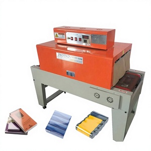 Quartz Lamp Semi-Automatic Heat <b>Shrink</b> Packaging Machine for <b>Plastic</b> PP/PE Film Heat <b>Shrink</b> Tunnel Wrapping Machine - Product Image 1