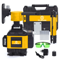 Niveau Laser de Construction 3D Rotatif Automatique à Faisceau Vert à 16 Lignes pour Projets de Bricolage Industriel Nivellement Automatique